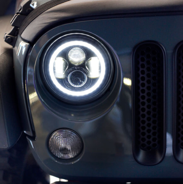 LED headlights Terminator D2 by FCKLightBars