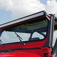 Jeep YJ Upper Windshield Light Bar Mounts
