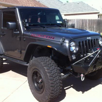 JEEP JK Double Stack Windshield Light Mount