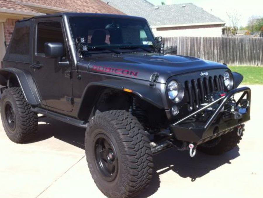 JEEP JK Double Stack Windshield Light Mount