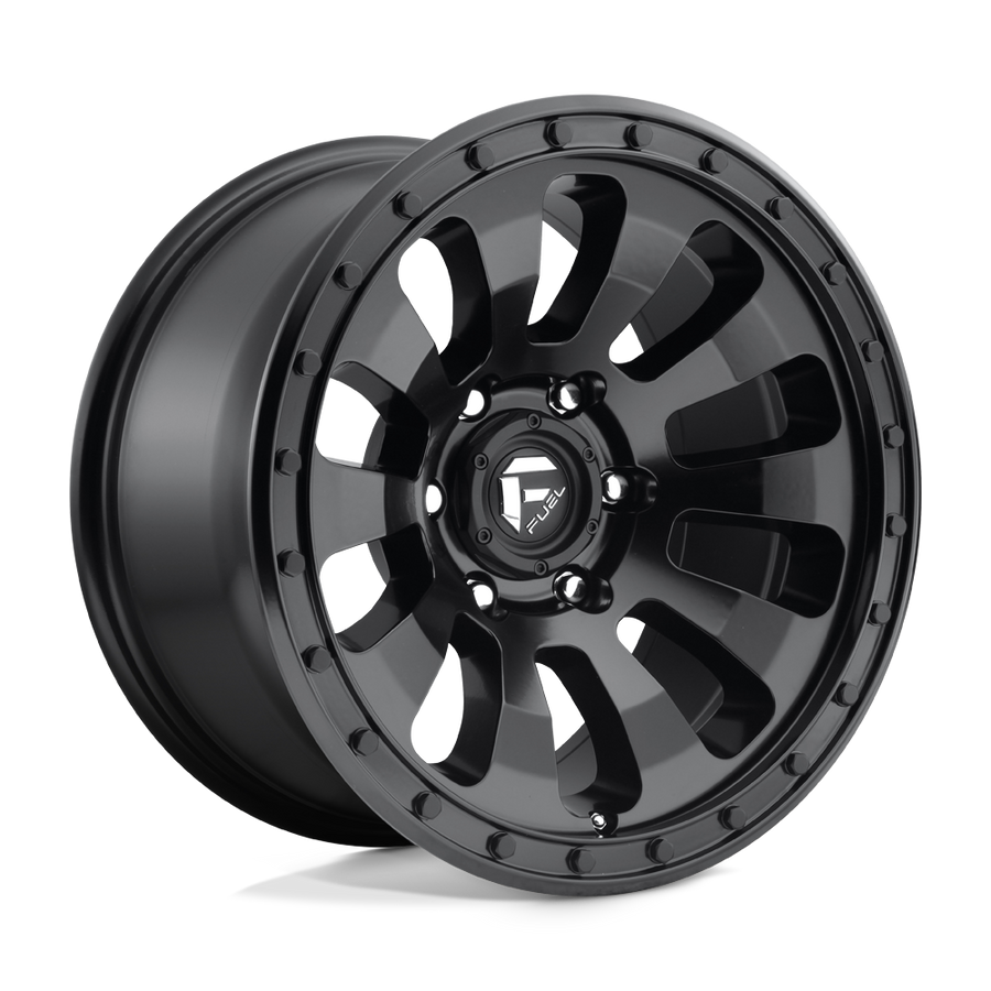 Fuel 1PC D630 TACTIC Matte Black wheel
