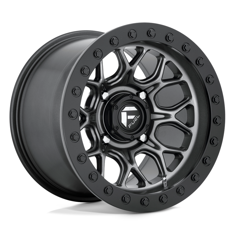 Fuel UTV D919 TECH UTV BEADLOCK Matte Gunmetal Black Bead Ring wheel