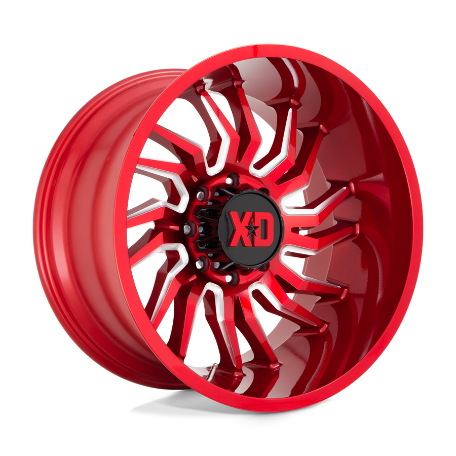 XD XD858 TENSION Candy Red Milled wheel