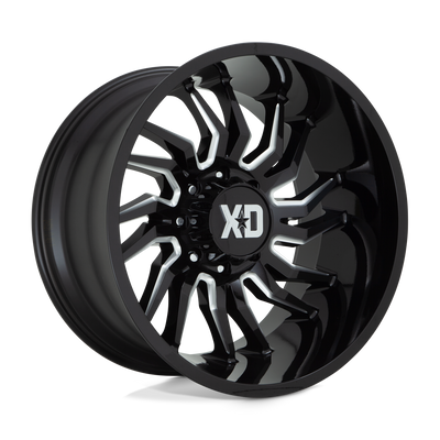 XD XD858 TENSION Gloss Black Milled wheel