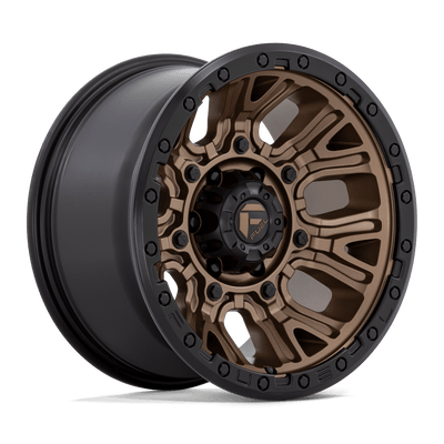 Fuel 1PC D826 TRACTION Matte Bronze W/ Black Ring wheel