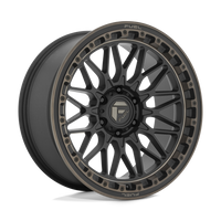 Fuel 1PC D759 TRIGGER Matte Black Dark Tint wheel