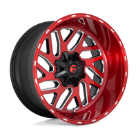 Fuel 1PC D691 TRITON Candy Red Milled wheel