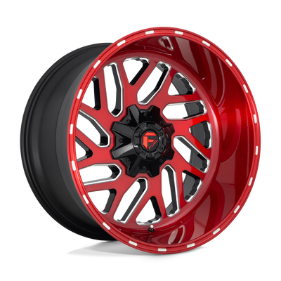 Fuel 1PC D691 TRITON Candy Red Milled wheel
