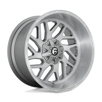 Fuel 1PC D715 TRITON PLATINUM Brushed Gun Metal Tinted Clear wheel