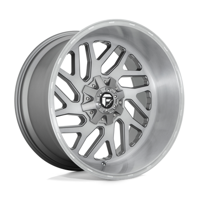Fuel 1PC D715 TRITON PLATINUM Brushed Gun Metal Tinted Clear wheel