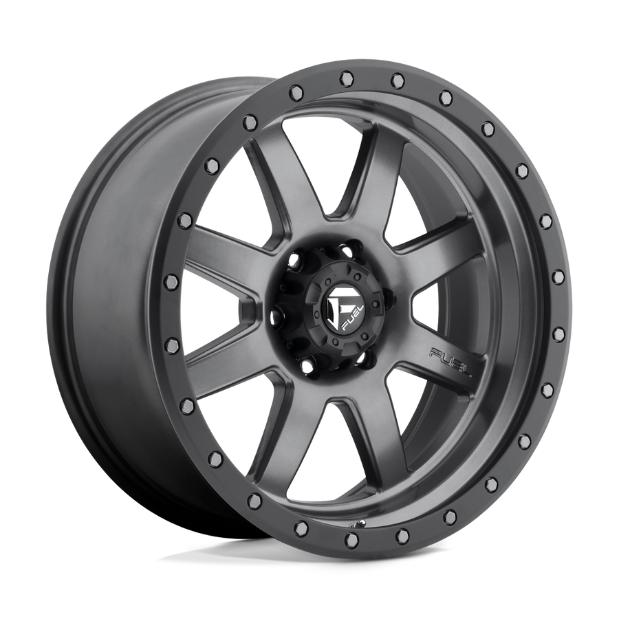 Fuel 1PC D552 TROPHY Matte Gunmetal Black Bead Ring wheel