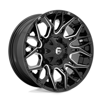 Fuel 1PC D769 TWITCH Glossy Black Milled wheel