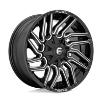 Fuel 1PC D773 TYPHOON Gloss Black Milled wheel
