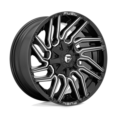 Fuel 1PC D773 TYPHOON Gloss Black Milled wheel