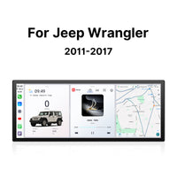 Youducar 12.3-Inch Android Head Unit for Jeep Wrangler JK (2011-2017) | Rugged Touchscreen with Wireless CarPlay & Android Auto