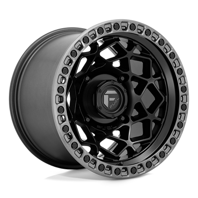 Fuel UTV D783 UNIT UTV Matte Black W/ Gunmetal Ring wheel