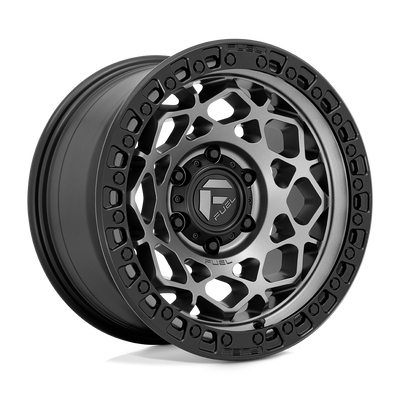 Fuel 1PC D784 UNIT Gunmetal W/ Matte Black Ring wheel
