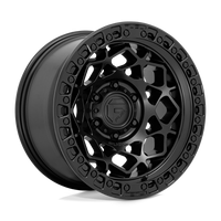 Fuel 1PC D786 UNIT Matte Black W/ M-Black Ring wheel