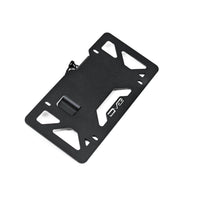 Universal Quick Release D-Ring License Plate Mount