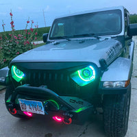 Oculus™ ColorSHIFT Bi-LED Projector Headlights for Jeep JL / Gladiator JT
