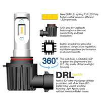 ORACLE 2020-2022 Jeep Gladiator LED Bulb Fog Light Conversion Kit