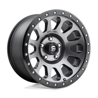 Fuel 1PC D601 VECTOR Matte Gunmetal Black Bead Ring wheel