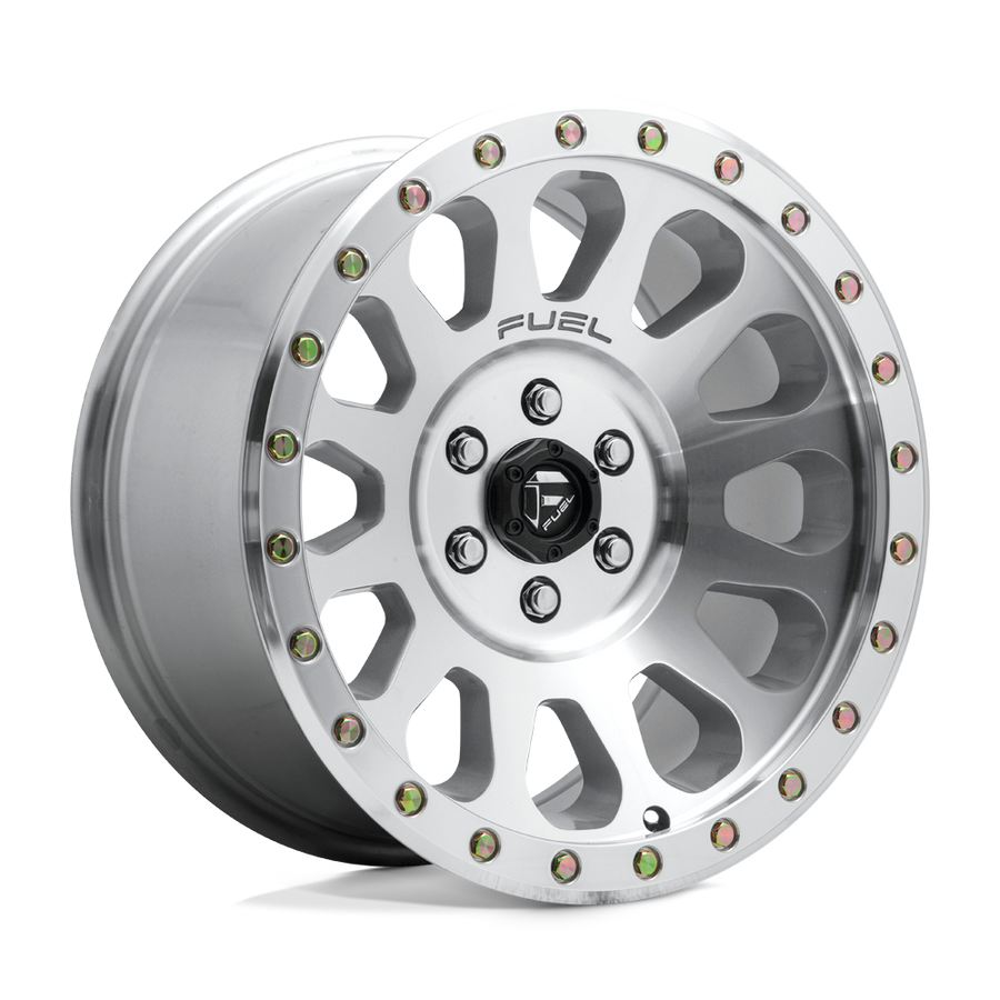 Fuel 1PC D647 VECTOR Diamond Cut Machined wheel