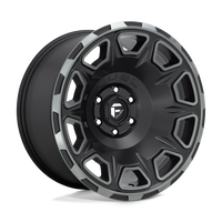 Fuel 1PC D686 VENGEANCE Matte Black Double Dark Tint wheel