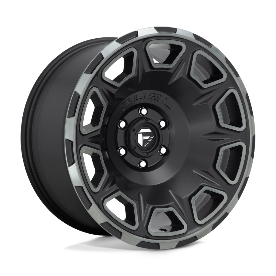 Fuel 1PC D686 VENGEANCE Matte Black Double Dark Tint wheel