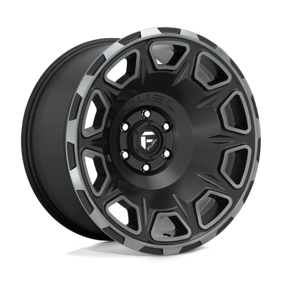 Fuel 1PC D686 VENGEANCE Matte Black Double Dark Tint wheel