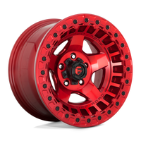 Fuel 1PC D117 WARP BEADLOCK Candy Red wheel