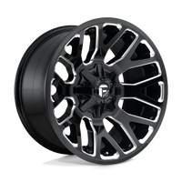 Fuel 1PC D623 WARRIOR Gloss Black Milled wheel