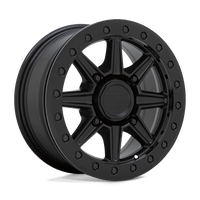 Black Rhino Hard Alloys - UTV WEBB UTV BEADLOCK Matte Black wheel