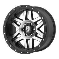 XD XD128 MACHETE Machined Blue Tint wheel