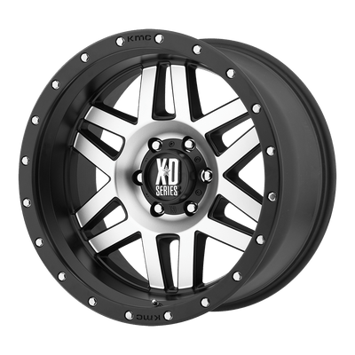 XD XD128 MACHETE Machined Blue Tint wheel