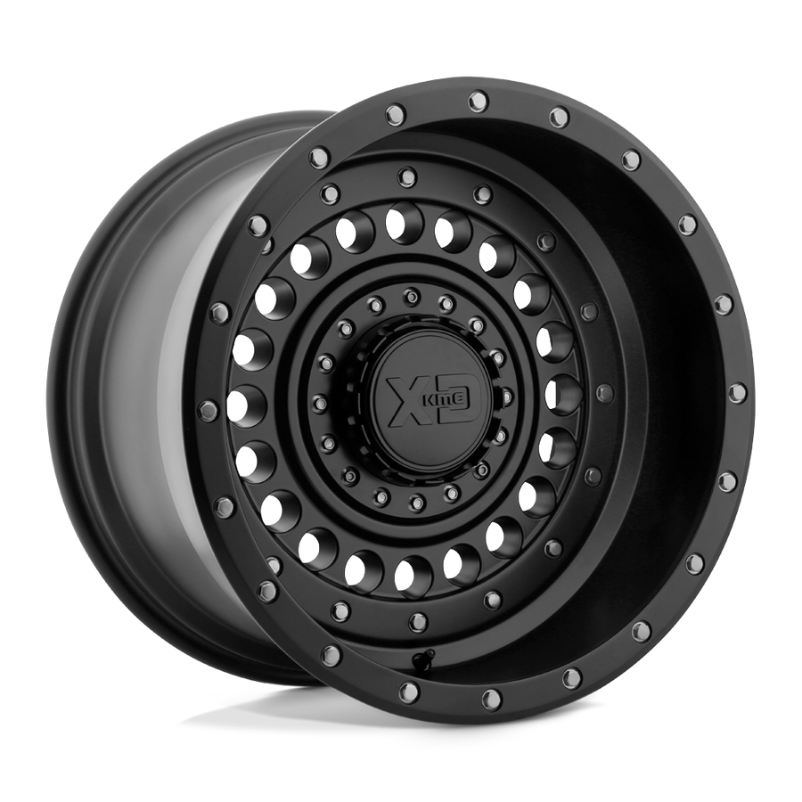 XD XD136 PANZER Satin Black wheel