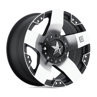 XD XD775 ROCKSTAR Machined Face W/ Blk Windows wheel