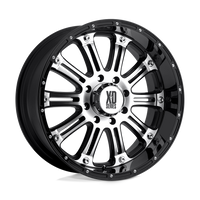 XD XD795 HOSS Gloss Black Machined wheel