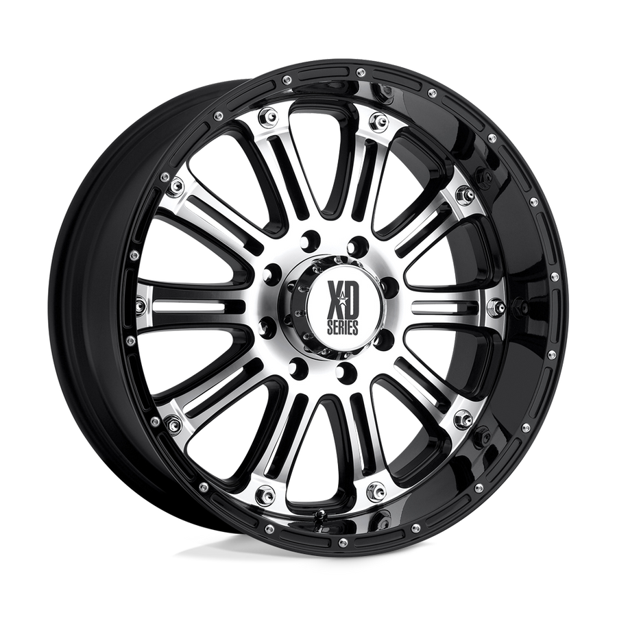 XD XD795 HOSS Gloss Black Machined wheel