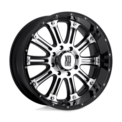 XD XD795 HOSS Gloss Black Machined wheel