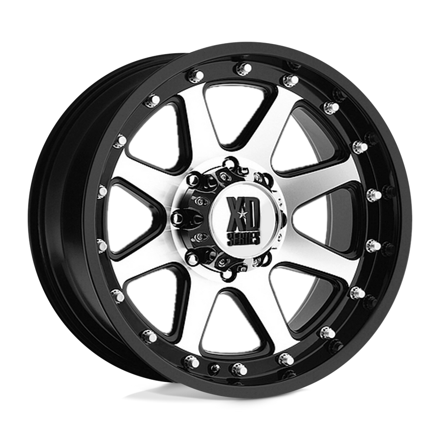 XD XD798 ADDICT Matte Black Machined wheel
