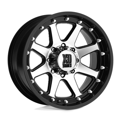 XD XD798 ADDICT Matte Black Machined wheel