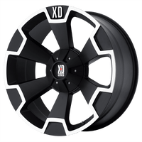 XD XD803 THUMP Matte Black Machined wheel