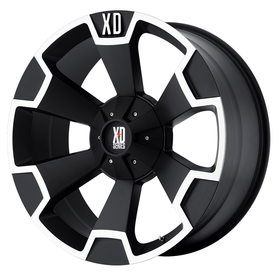 XD XD803 THUMP Matte Black Machined wheel