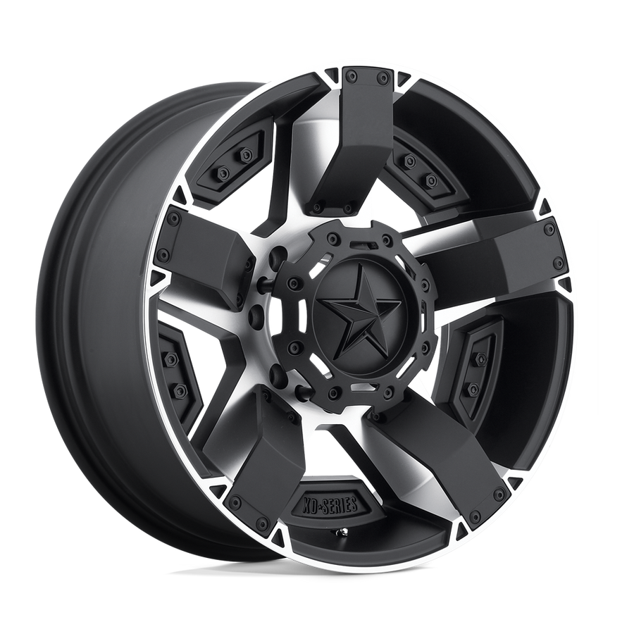 XD XD811 ROCKSTAR II Matte Black Mach W/ Accents wheel