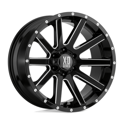 XD XD818 HEIST Satin Black Milled wheel