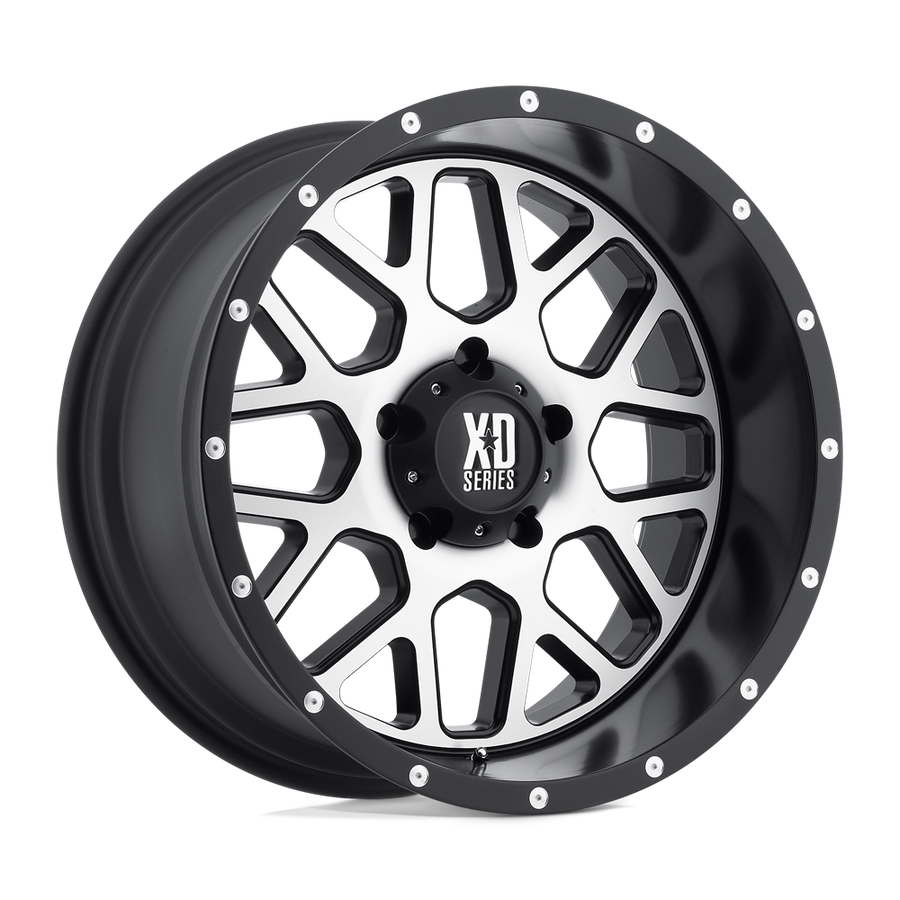 XD XD820 GRENADE Satin Black W/ Machined Face wheel