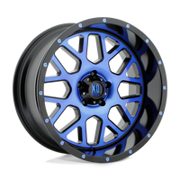 XD XD820 GRENADE Satin Black Mach Blue Tint wheel