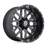 XD XD820 GRENADE Satin Black Milled wheel