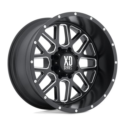XD XD820 GRENADE Satin Black Milled wheel